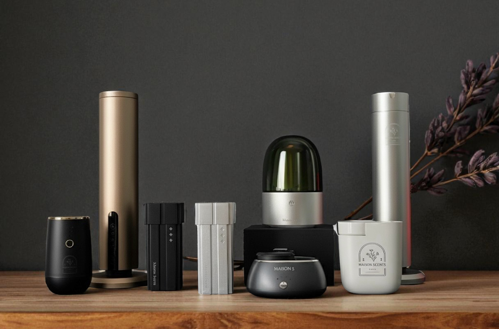 Maison Scents cold-air diffusers for home and hospitality spaces