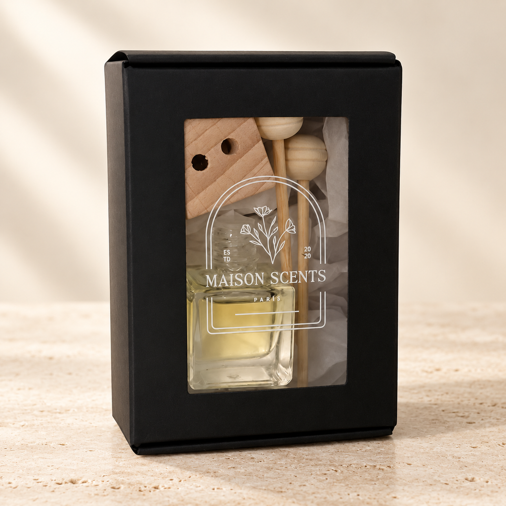 Car Reed Diffuser- The Gardens – Maison Scents luxury product image