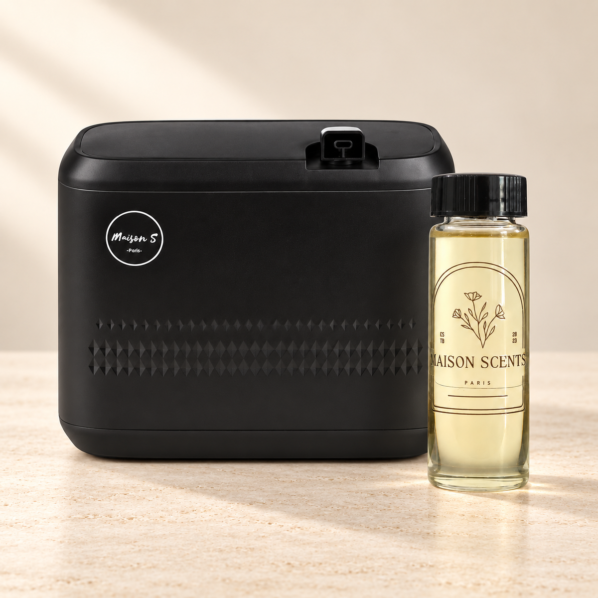 Commercial Scenting Bundle – S80 HVAC Diffuser + 200ML Fragrance Oil – Maison Scents luxury product image