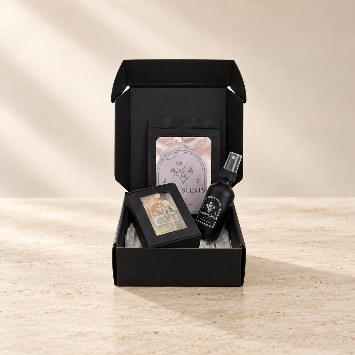 Luxury Lover Gift Set – Car Fragrance Gift Box – Maison Scents luxury product image