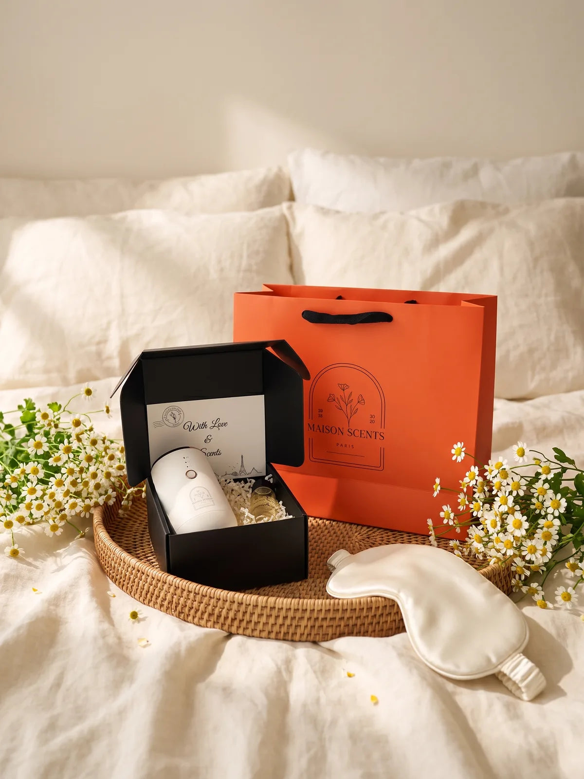 Calm Lover Travel Diffuser + 30 ML Fragrance Oil, scent notes